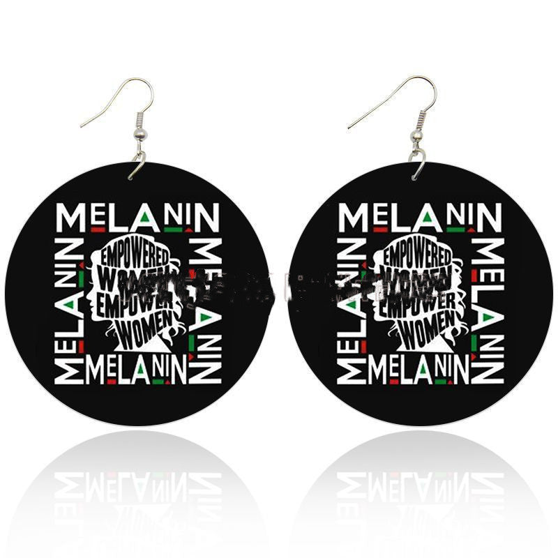 Fashion Wooden Earrings