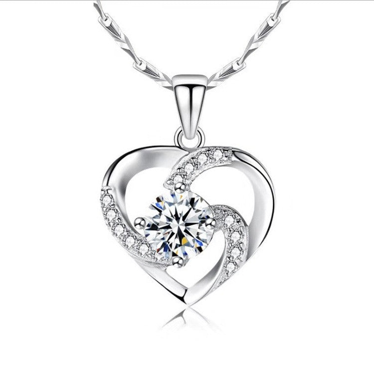Diamond and gemstone necklace
