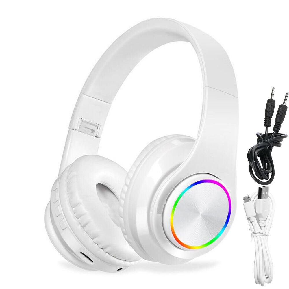 Wireless Bluetooth Headphones Over-Ear Noise Cancelling All Devices