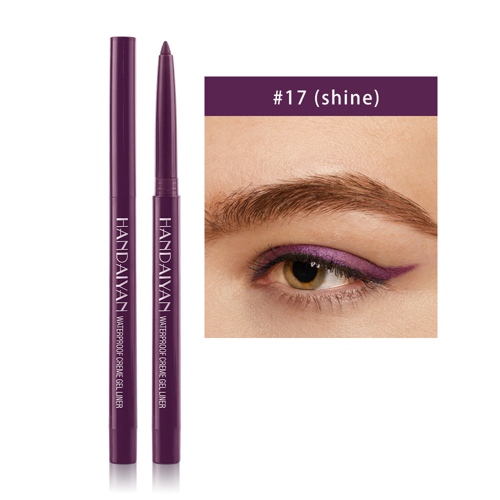 20 Color Cat Eye Makeup Waterproof Neon Colorful Liquid Eyeliner Pen Make Up Comestics Long-lasting Black Waterproof Pencil