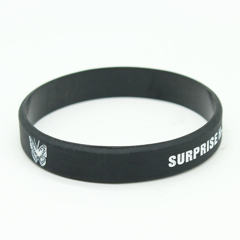 Fashion Sports Butterfly Silicone Men And Women Couple Bracelet