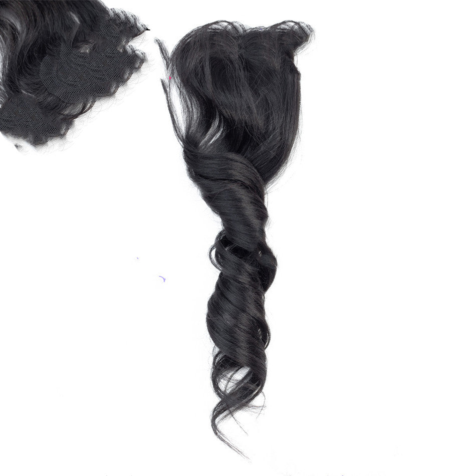 fiber hair curtain