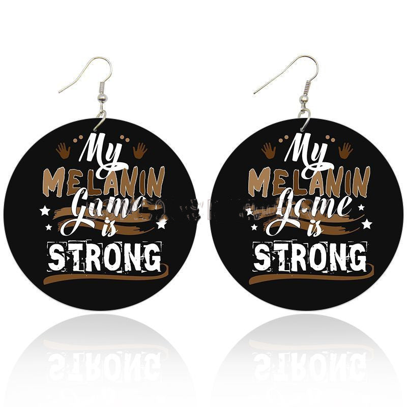 Fashion Wooden Earrings