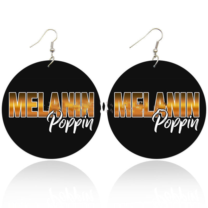 Fashion Wooden Earrings
