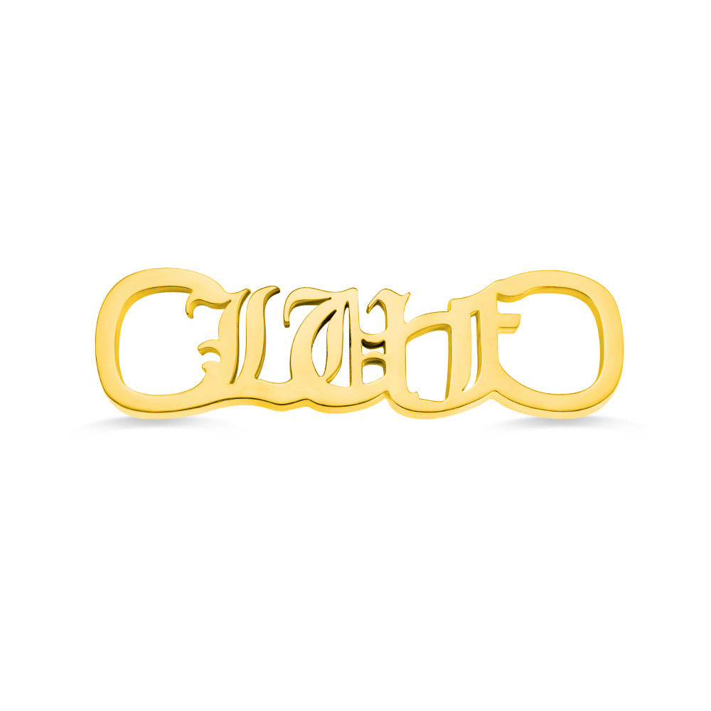 Custom Sneakers Tag for Women  Stainless Steel Personalized Shoes Buckle