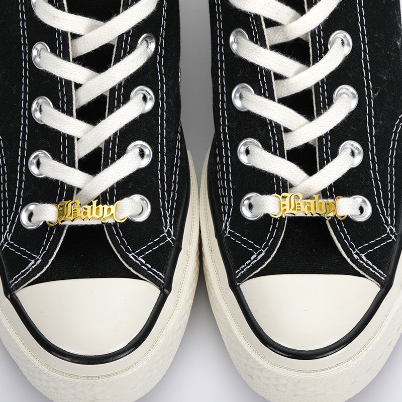 Custom Sneakers Tag for Women  Stainless Steel Personalized Shoes Buckle