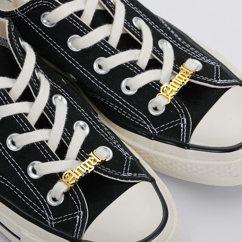 Custom Sneakers Tag for Women  Stainless Steel Personalized Shoes Buckle