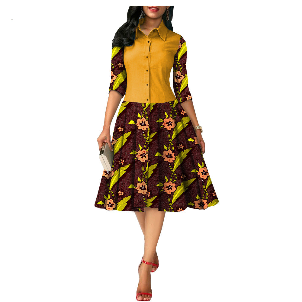 Women's African Dresses Summer Dress 1825054