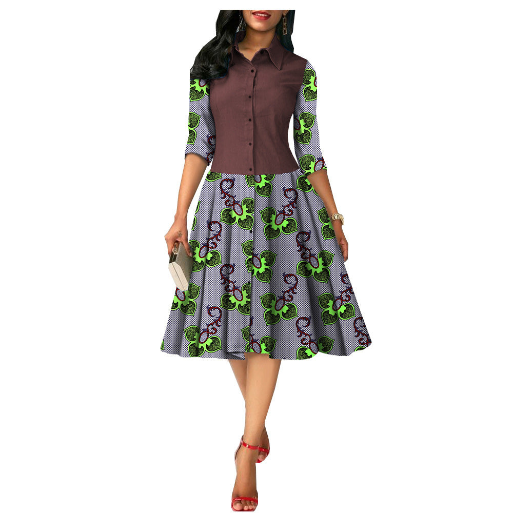 Women's African Dresses Summer Dress 1825054