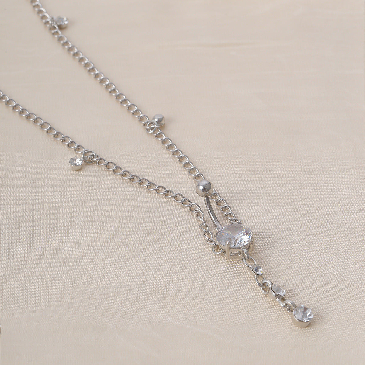 Personalized Simple Fashion Micro-inlaid Body Chain