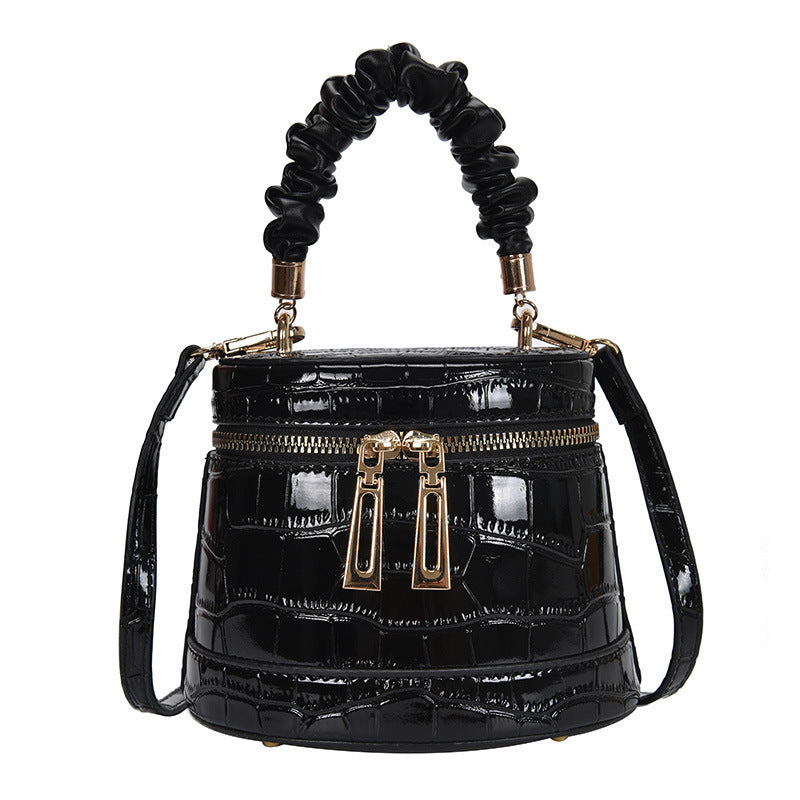Summer Texture Stone Bucket Bag
