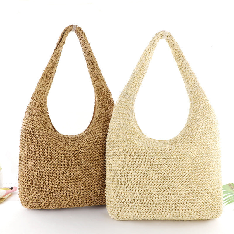 Fashion Woven Bag Beach Bag Lady Casual Female Bag
