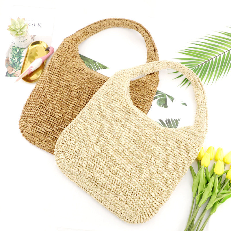 Fashion Woven Bag Beach Bag Lady Casual Female Bag