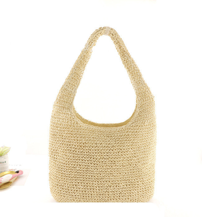 Fashion Woven Bag Beach Bag Lady Casual Female Bag