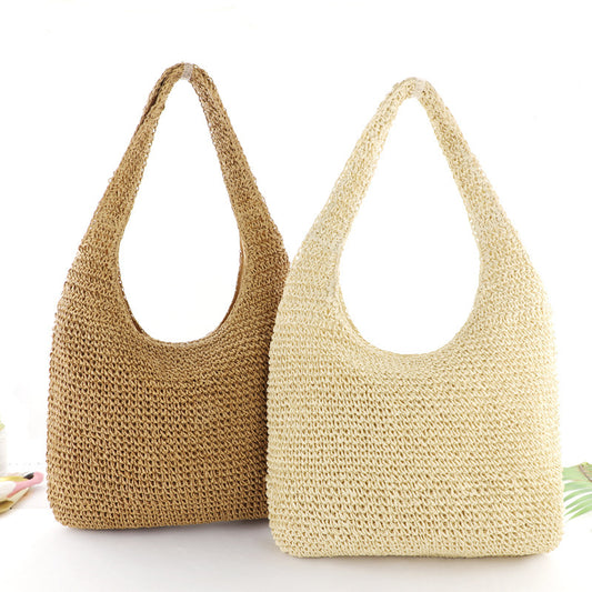 Fashion Woven Bag Beach Bag Lady Casual Female Bag