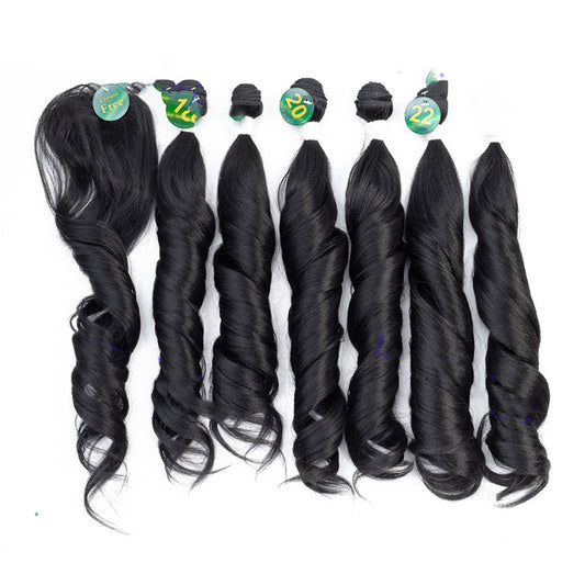 fiber hair curtain