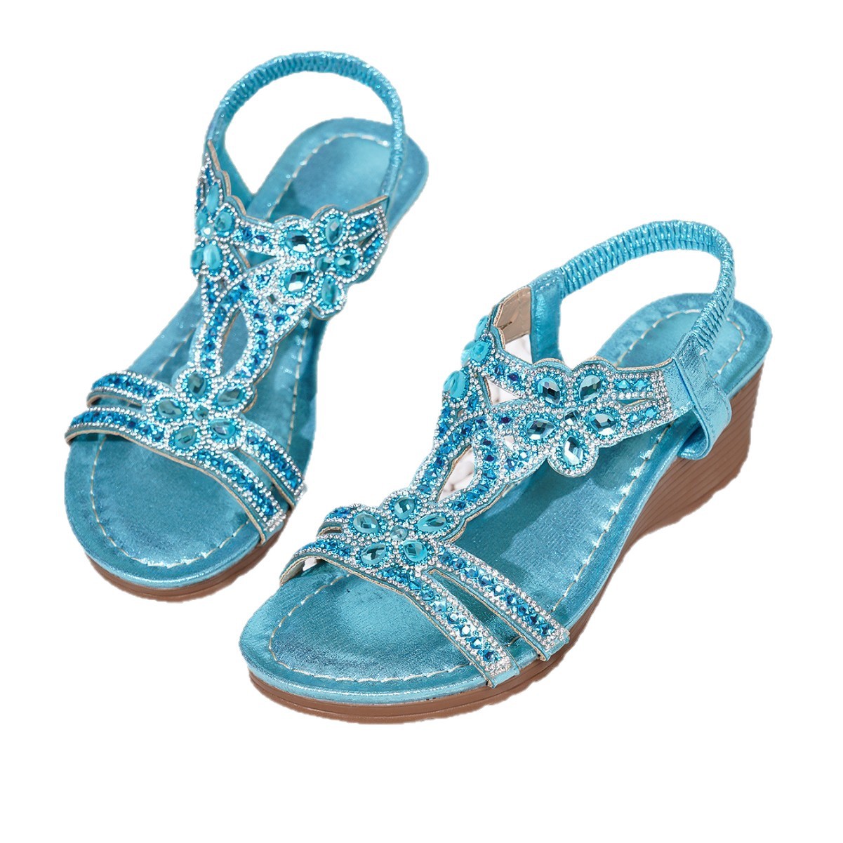 Women's Bohemian-style Thick-soled Wedge Sandals