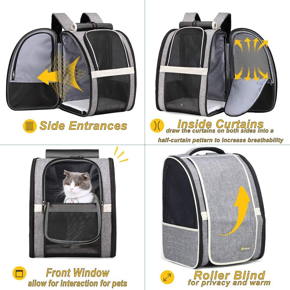Innovative Traveller Bubble Backpack Pet Carriers For Cats And Dogs