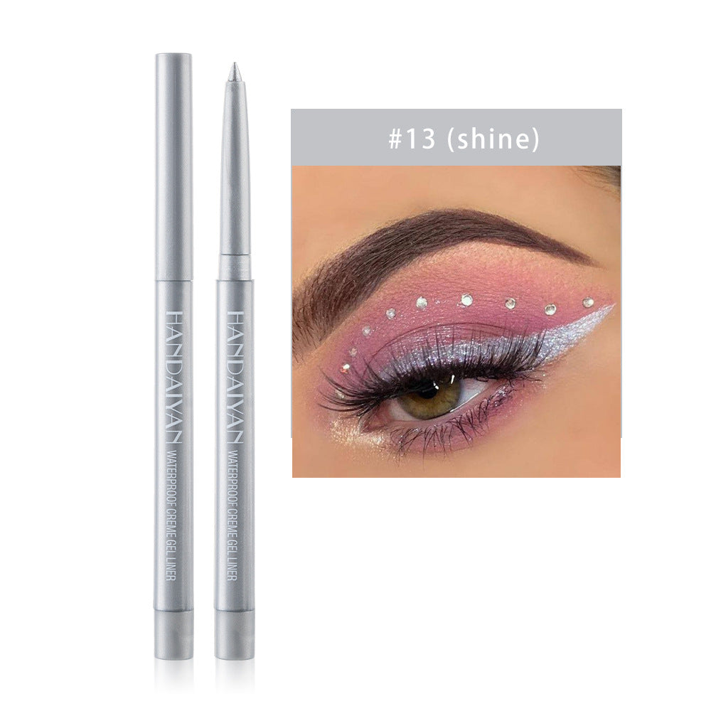 20 Color Cat Eye Makeup Waterproof Neon Colorful Liquid Eyeliner Pen Make Up Comestics Long-lasting Black Waterproof Pencil