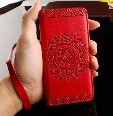 Compatible With  Mandala Flower Leather