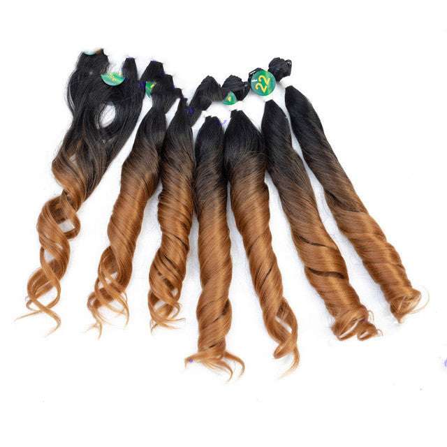 fiber hair curtain