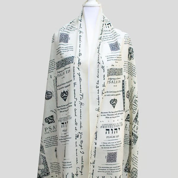 Women's Scripture Scarf Shawl