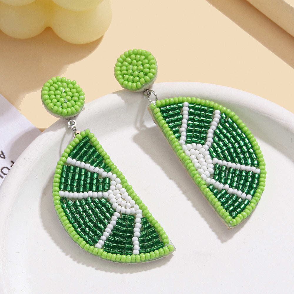 Fruit Bead Earrings
