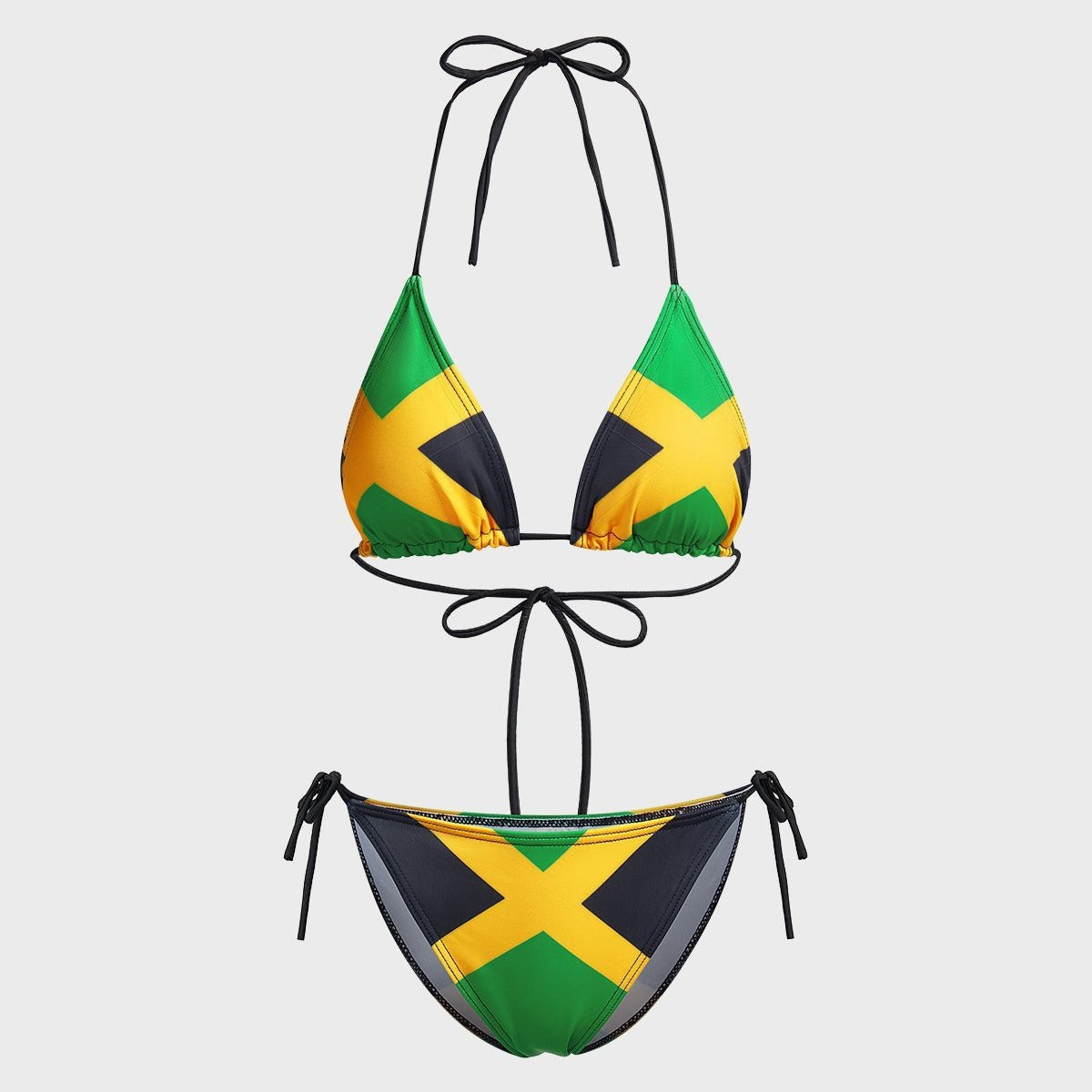 Slim Fit Tied Women's Printed Bikini