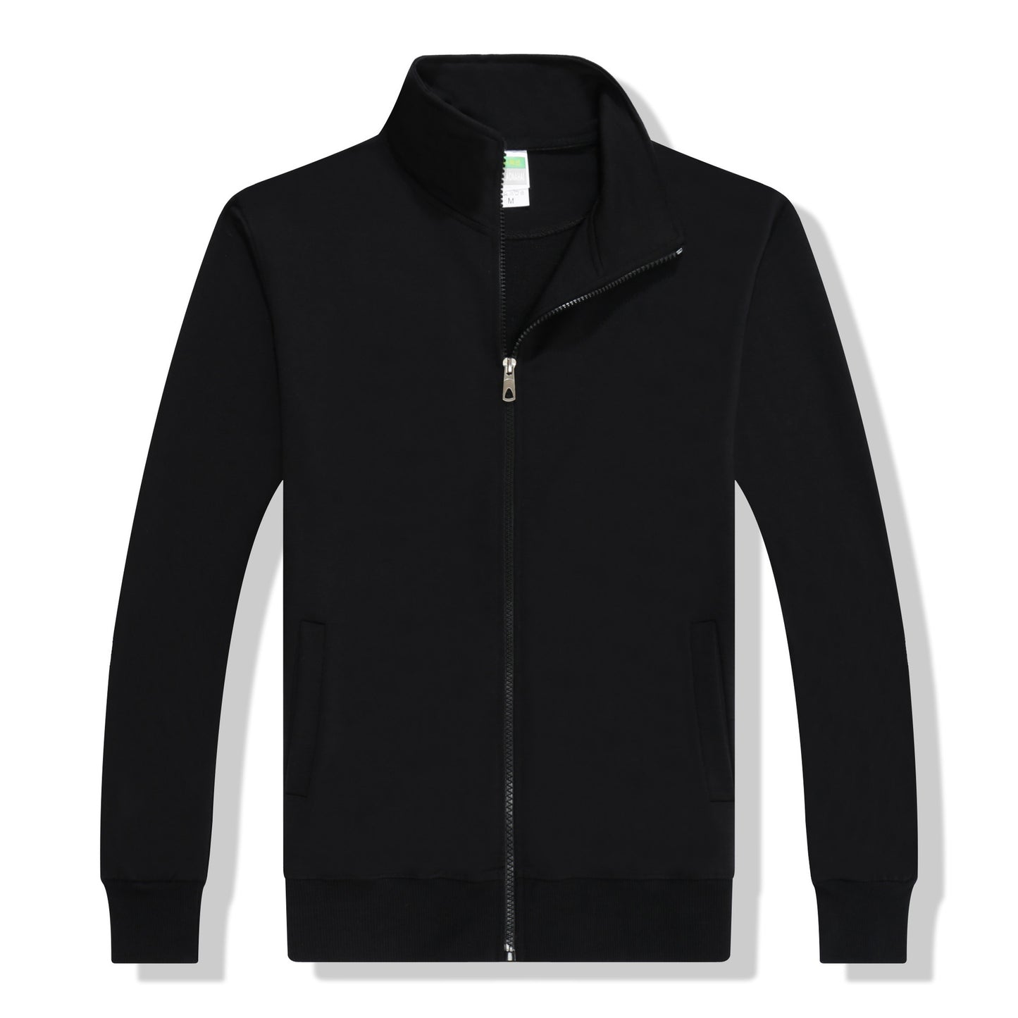 Solid Color Stand Collar Women's Sweater