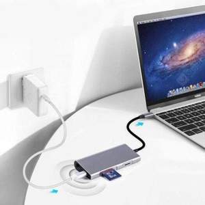 8-in-1 4K HD HUB Converter All-in-one Docking Station