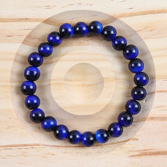 Tigers Eye Ethnic-Style Enamel Glass Bracelet