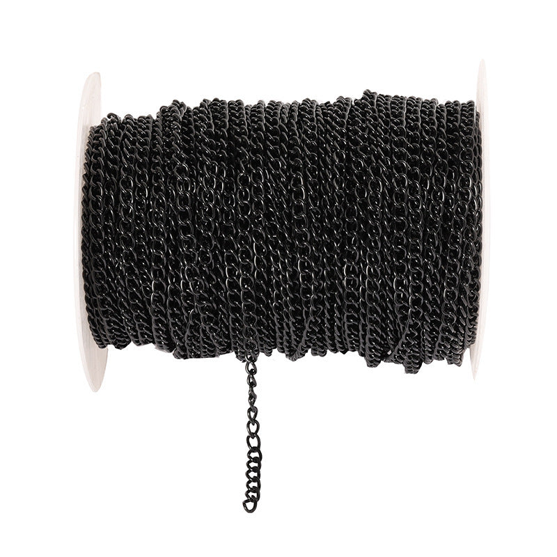DIY Jewelry Accessories Encrypted Iron Chain Necklace Jewelry Chain Hairpin Tail Chain
