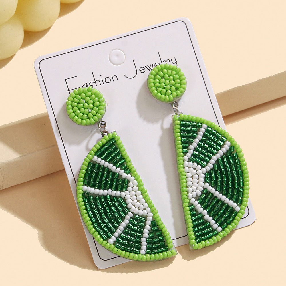Fruit Bead Earrings