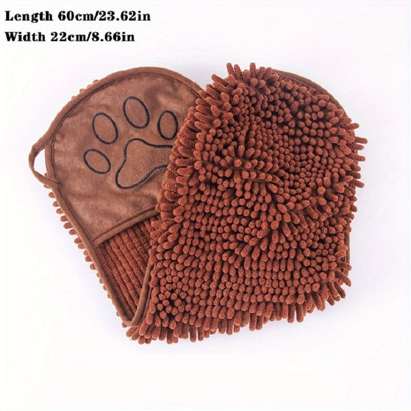 Absorbent Dog Towel, Microfiber Quick Drying Washable With Hand Pockets Pet Towel For Medium Large Dog Super Absorbent Pet Towel Quickly Dry Your Dog Or Towel Machine Cat After Bath Time
