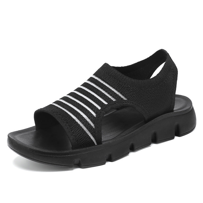 Fashionable Breathable Soft Bottom Summer Casual Women's Sandals