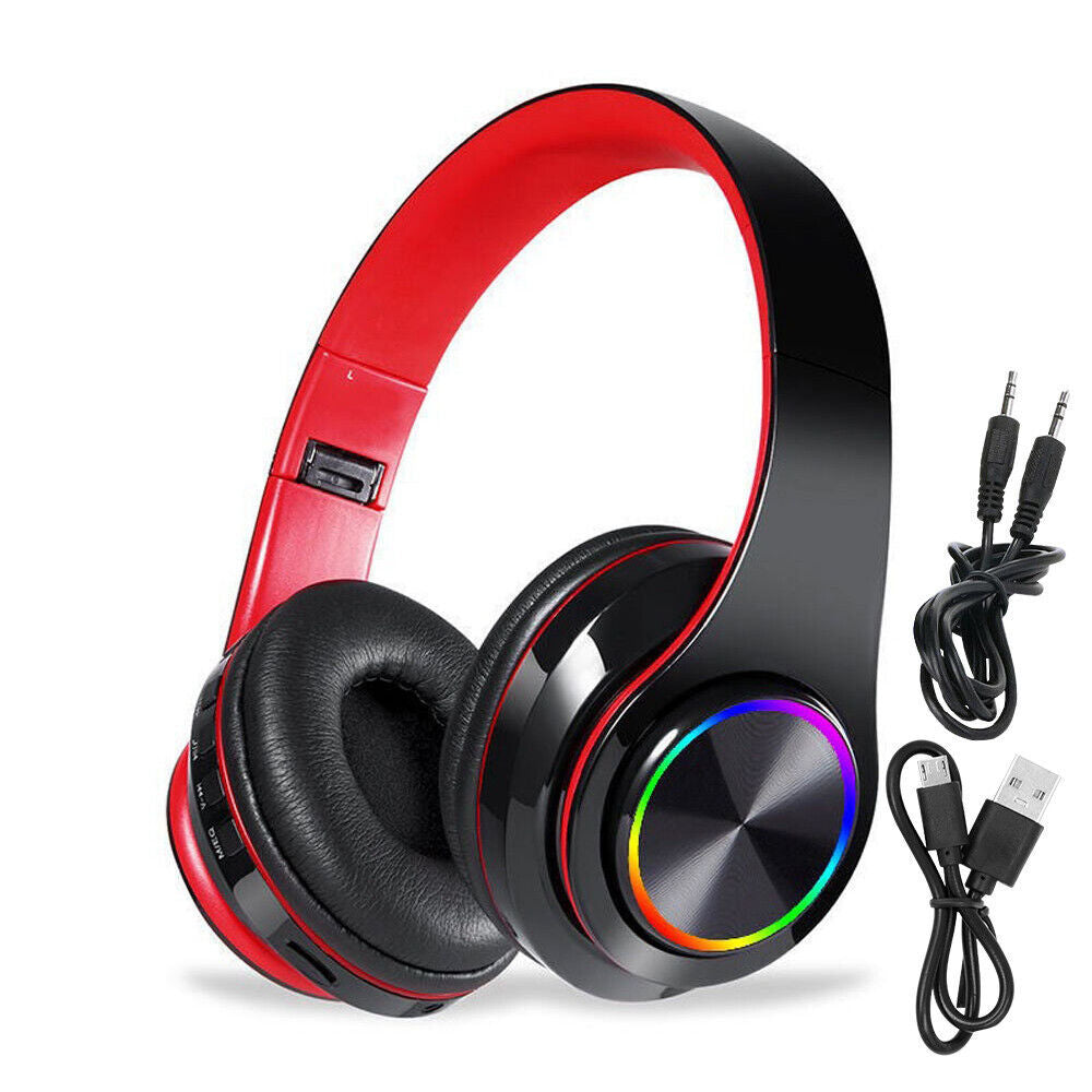 Wireless Bluetooth Headphones Over-Ear Noise Cancelling All Devices