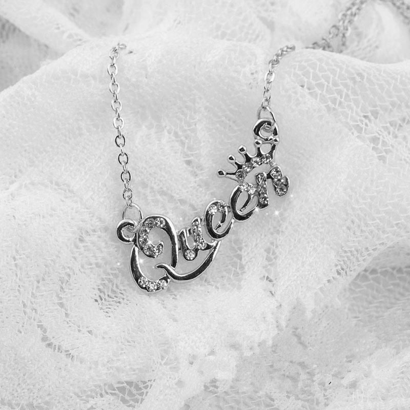 Jewellery Rhinestone Short Clavicle Chain