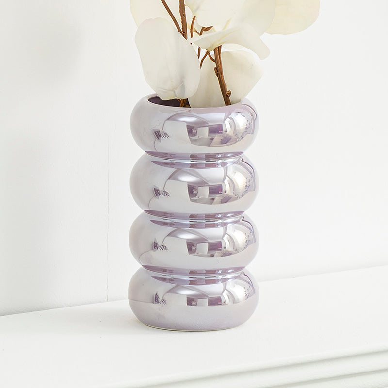 Light Luxury Style Ceramic Vase Decoration Living Room TV Cabinet