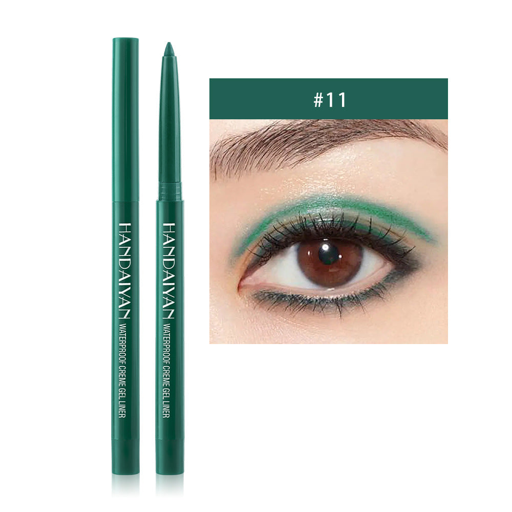 20 Color Cat Eye Makeup Waterproof Neon Colorful Liquid Eyeliner Pen Make Up Comestics Long-lasting Black Waterproof Pencil