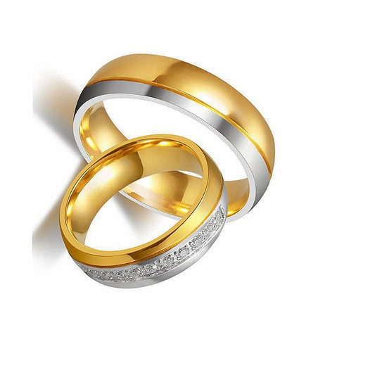 Vnox Wedding Rings For Women & Men Anniversary