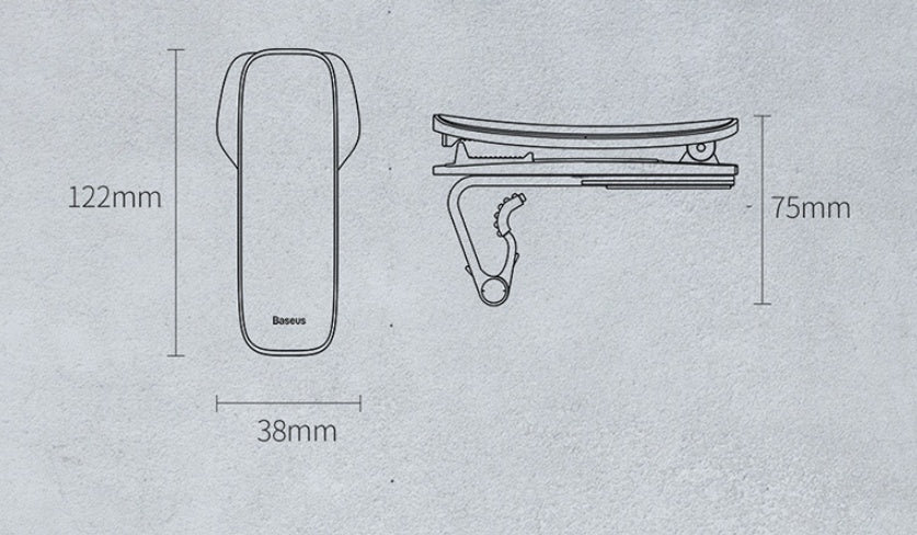 Navigation bracket car phone bracket