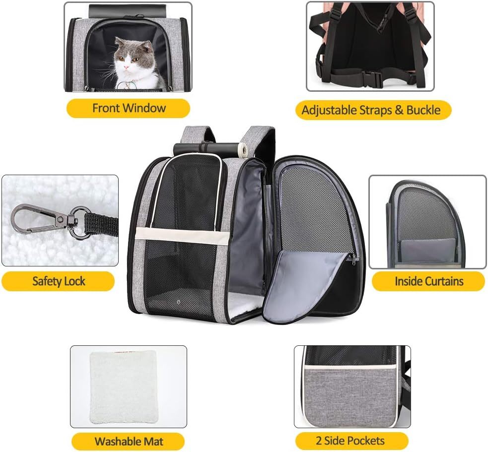 Innovative Traveller Bubble Backpack Pet Carriers For Cats And Dogs