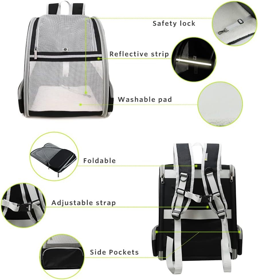 Innovative Traveller Bubble Backpack Pet Carriers For Cats And Dogs