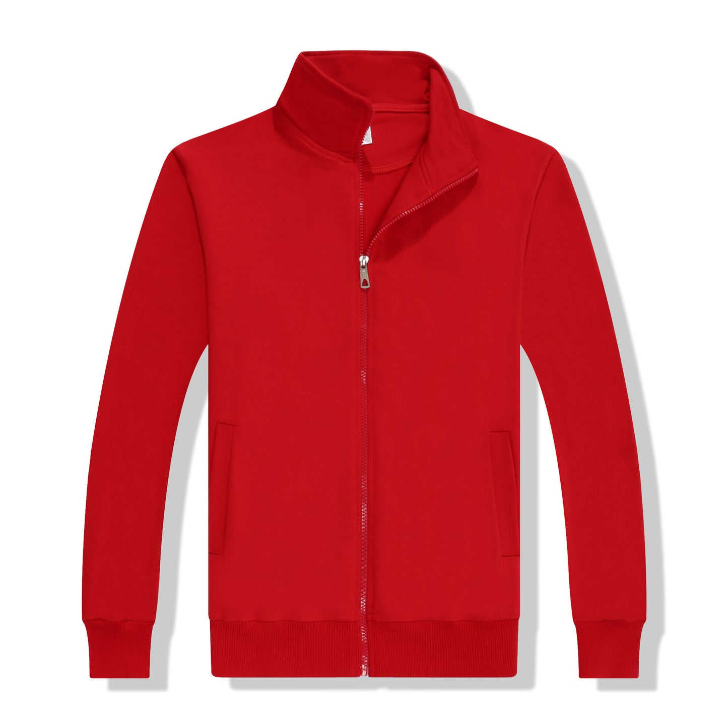 Solid Color Stand Collar Women's Sweater