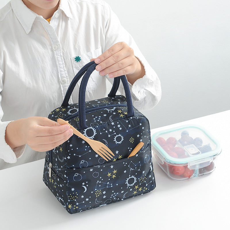Cold Insulation Thermal Bag Aluminium Foil Thickening Lunch Bag Handbag