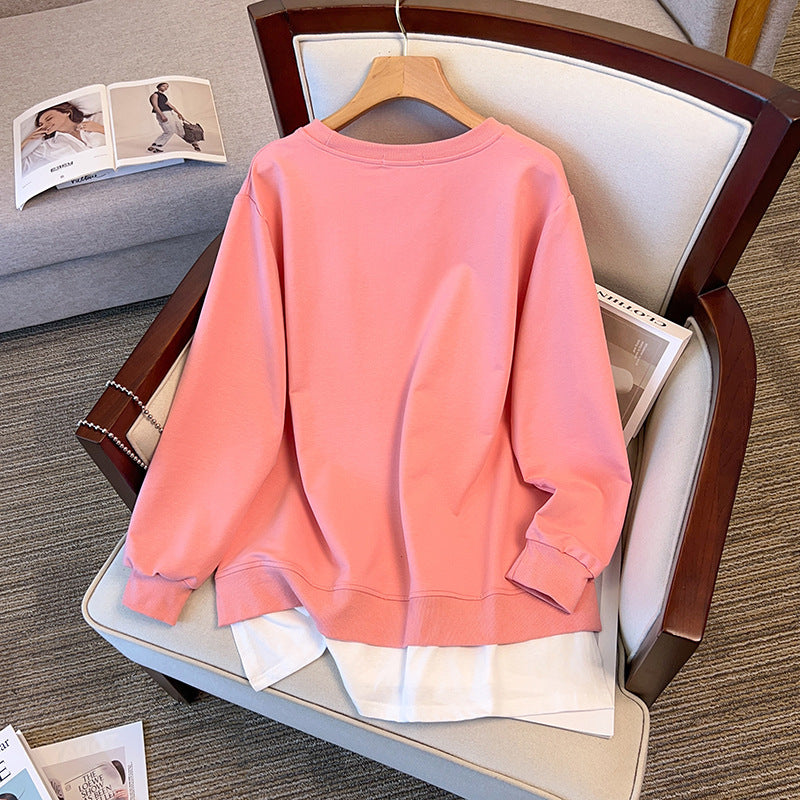 Plus-sized Large Super  Plus Size Loose Autumn Sweater