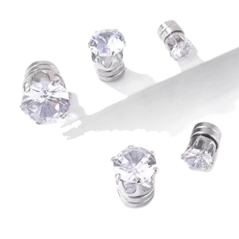 Women's Get One's Ears Pierced-free Magnetic Stud Earrings