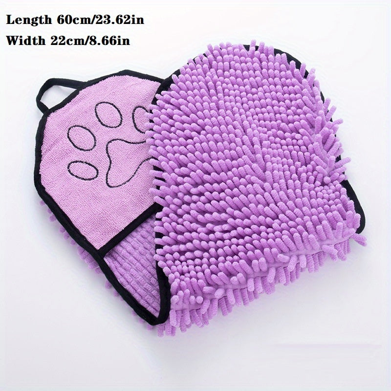 Absorbent Dog Towel, Microfiber Quick Drying Washable With Hand Pockets Pet Towel For Medium Large Dog Super Absorbent Pet Towel Quickly Dry Your Dog Or Towel Machine Cat After Bath Time