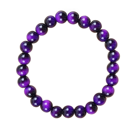 Tigers Eye Ethnic-Style Enamel Glass Bracelet