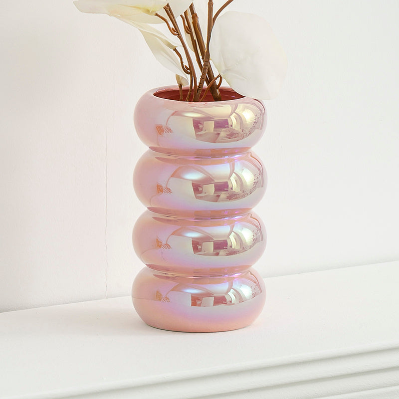 Light Luxury Style Ceramic Vase Decoration Living Room TV Cabinet
